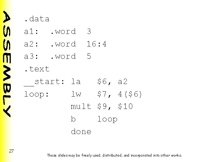 . data a 1: . word 3 a 2: . word 16: 4 a