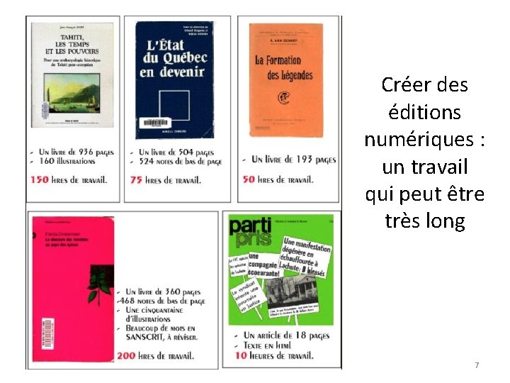 Créer des éditions numériques : un travail qui peut être très long 7 