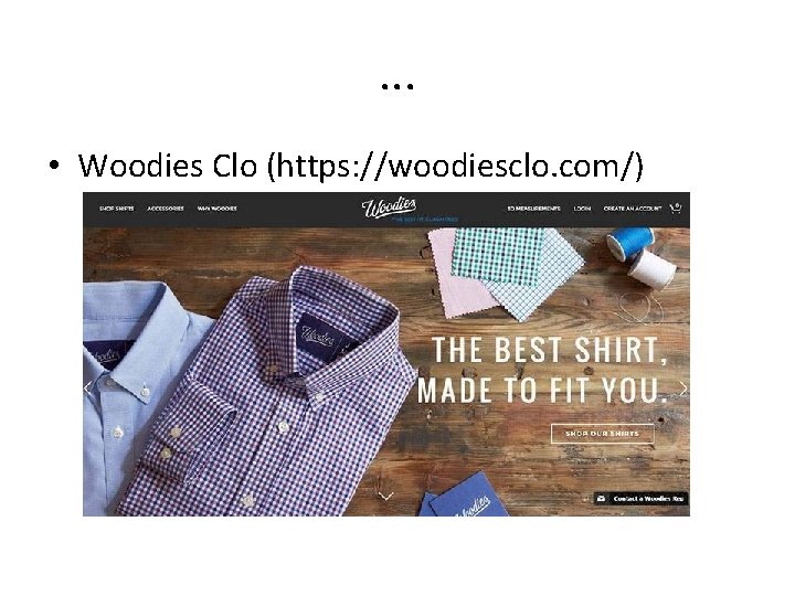 . . . • Woodies Clo (https: //woodiesclo. com/) . . . • Woodies Clo (https: //woodiesclo. com/)