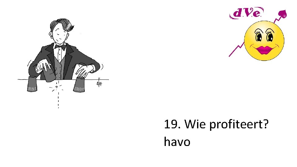 19. Wie profiteert? havo 