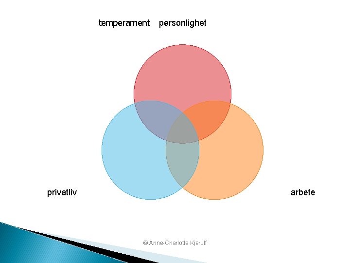 temperament personlighet arbete privatliv © Anne-Charlotte Kjerulf 