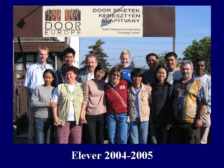 Elever 2004 -2005 