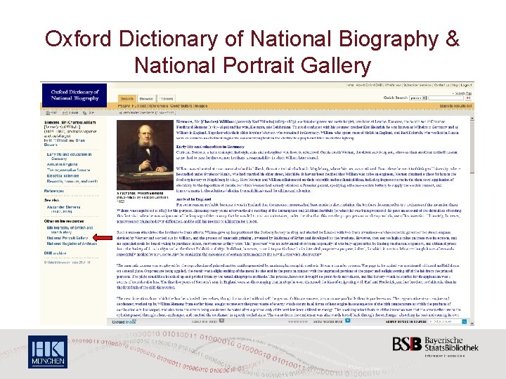 Oxford Dictionary of National Biography & National Portrait Gallery 