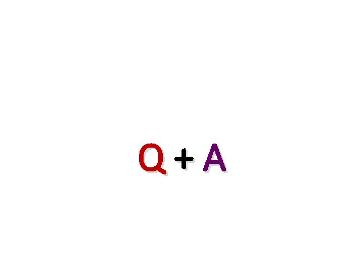Q+A 