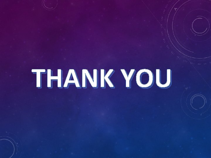 THANK YOU 