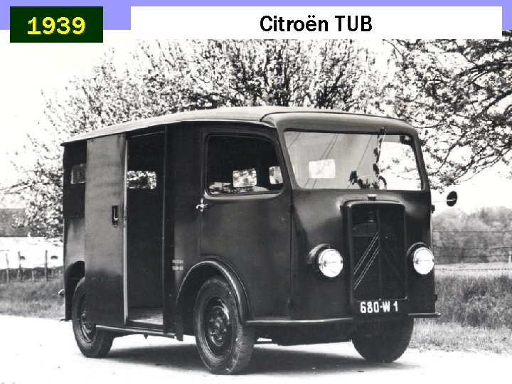 1939 Citroën TUB 
