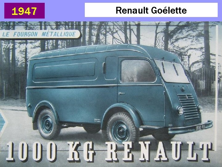 1947 Renault Goélette 
