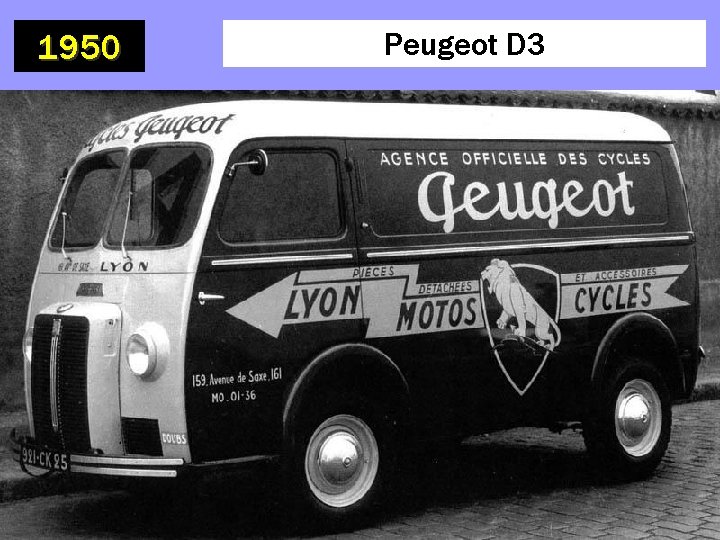 1950 Peugeot D 3 