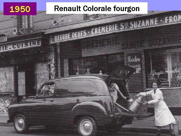 1950 Renault Colorale fourgon 