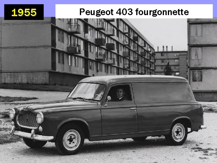 1955 Peugeot 403 fourgonnette 