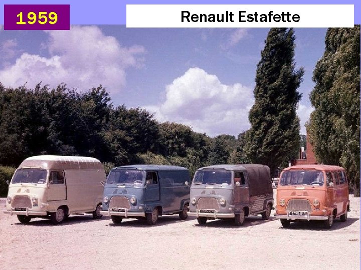 1959 Renault Estafette 