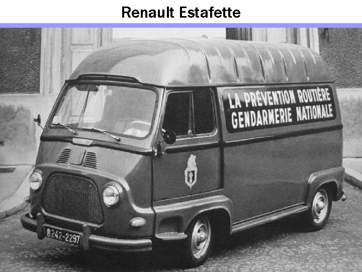 Renault Estafette 
