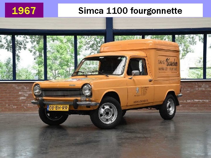 1967 Simca 1100 fourgonnette 