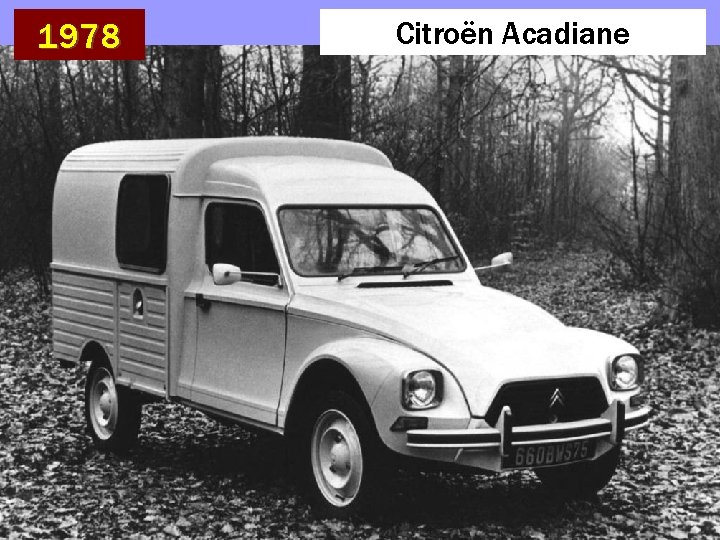1978 Citroën Acadiane 