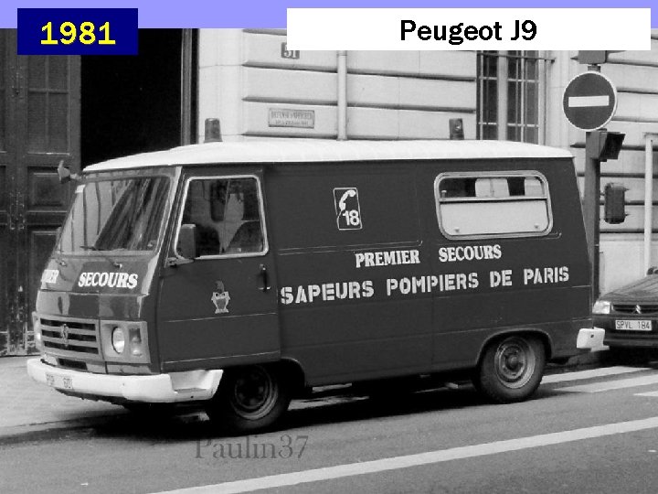 1981 Peugeot J 9 