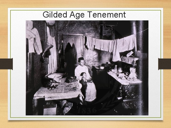 Gilded Age Tenement 