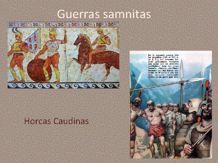 Guerras samnitas Horcas Caudinas 