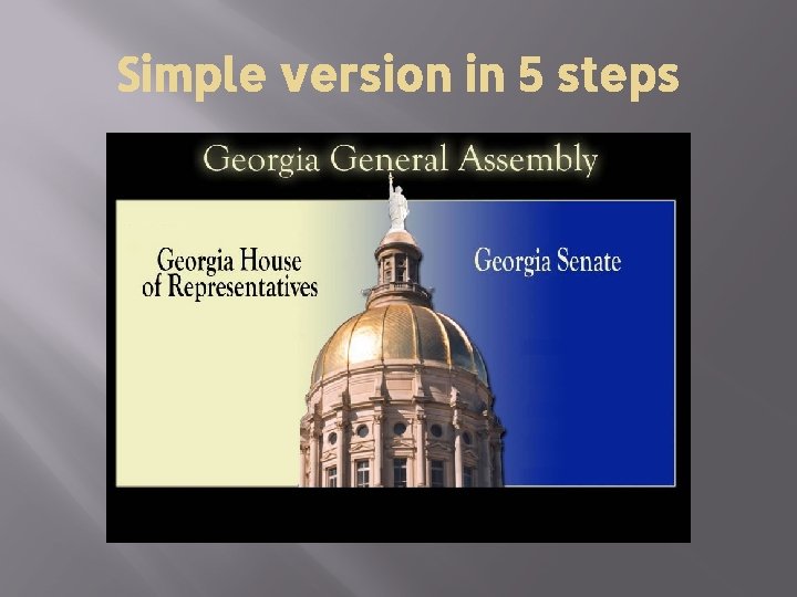 Simple version in 5 steps 