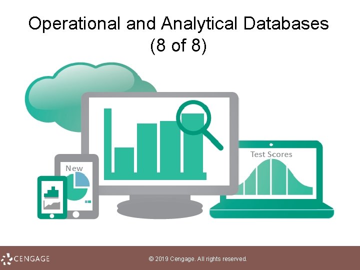 Operational and Analytical Databases (8 of 8) © 2019 Cengage. All rights reserved. 