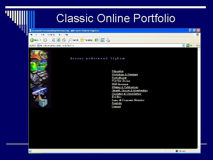 Classic Online Portfolio 45 
