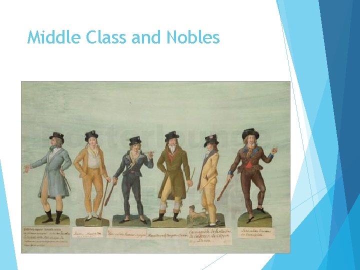 Middle Class and Nobles 