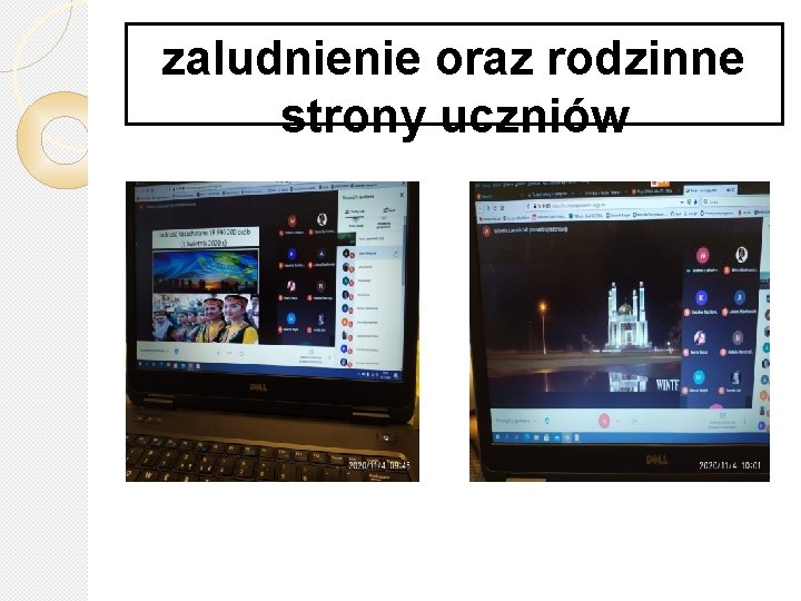 zaludnienie oraz rodzinne strony uczniów 