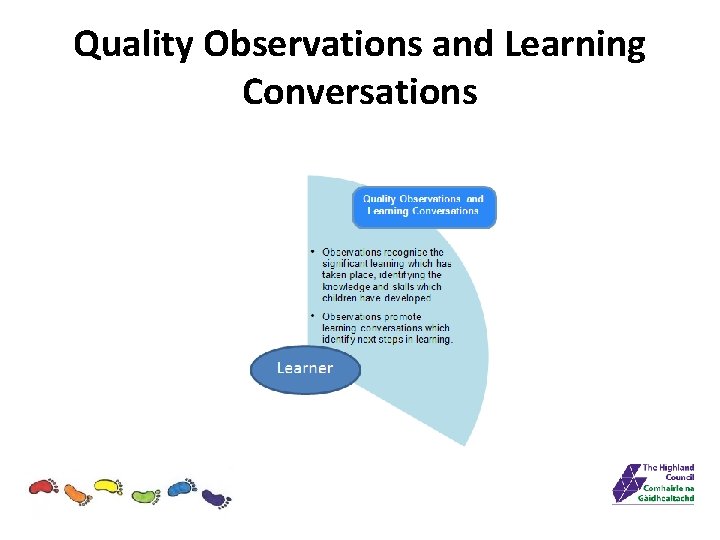 Quality Observations and Learning Conversations 