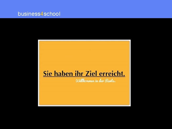 business 4 school Wirtschaft für die Schule 