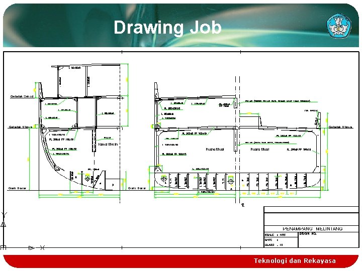 Drawing Job Teknologi dan Rekayasa Drawing Job Teknologi dan Rekayasa