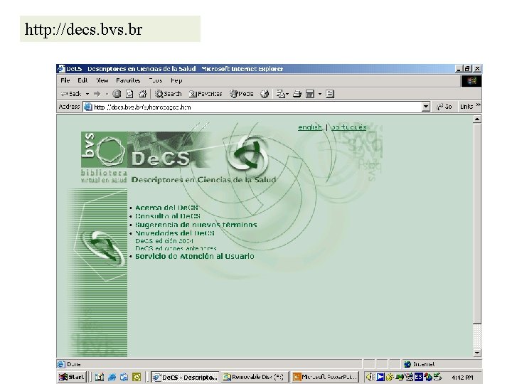 http: //decs. bvs. br 