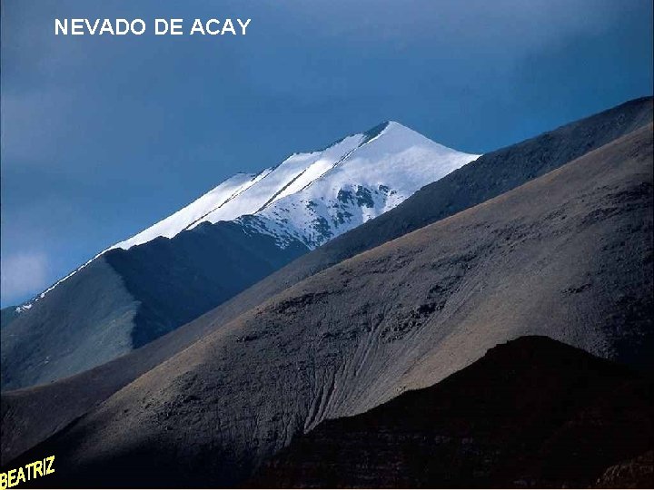 NEVADO DE ACAY 