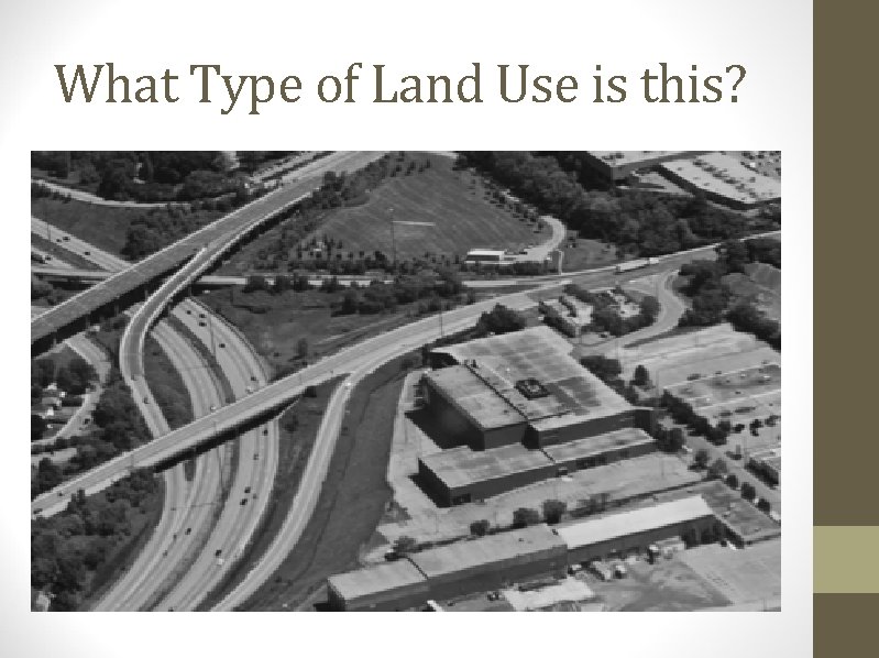 What Type of Land Use is this? 