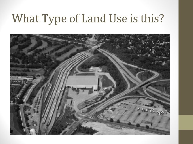 What Type of Land Use is this? 