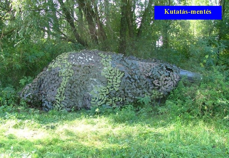 Kutatás-mentés 28 