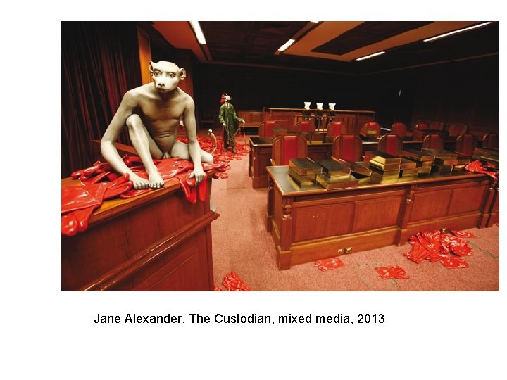 Jane Alexander, The Custodian, mixed media, 2013 