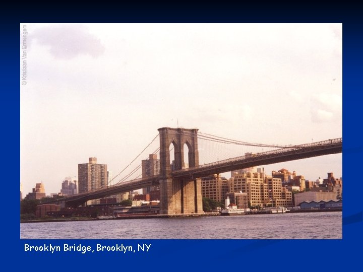 Brooklyn Bridge, Brooklyn, NY 