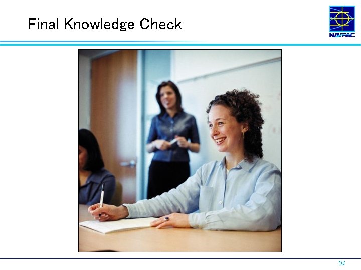 Final Knowledge Check 54 