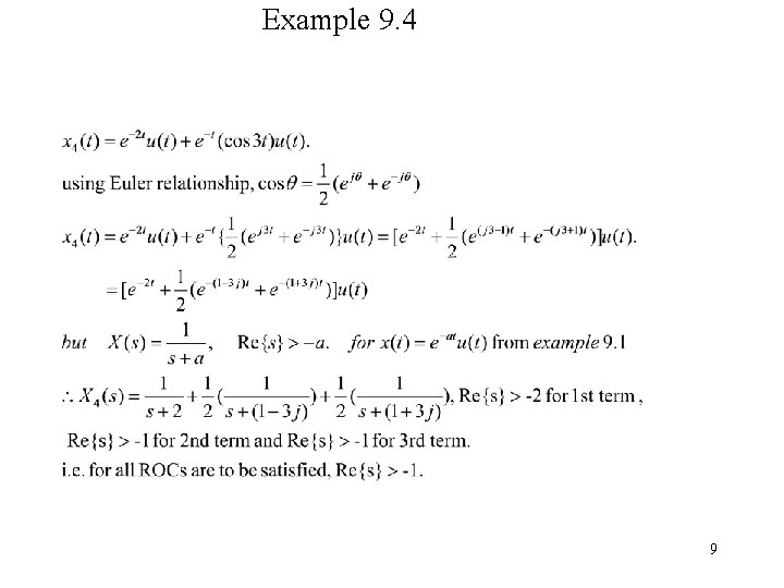 Example 9. 4 9 