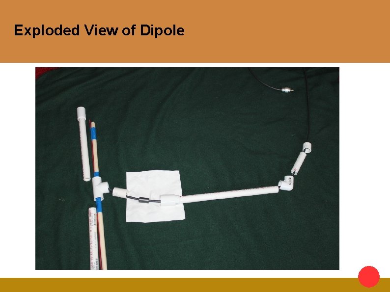 Exploded View of Dipole 