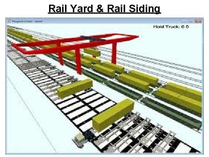 Rail Yard & Rail Siding 