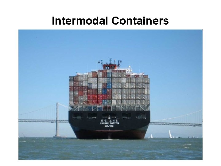 Intermodal Containers 