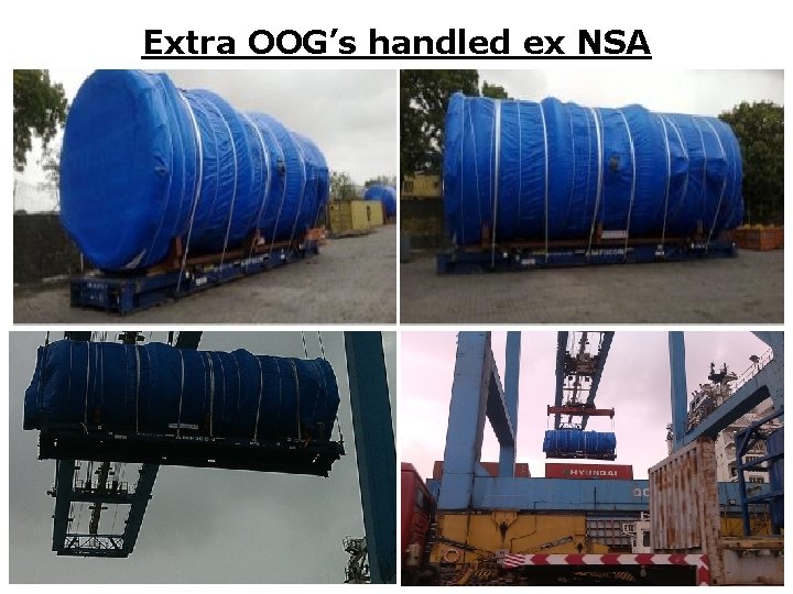 Extra OOG’s handled ex NSA 