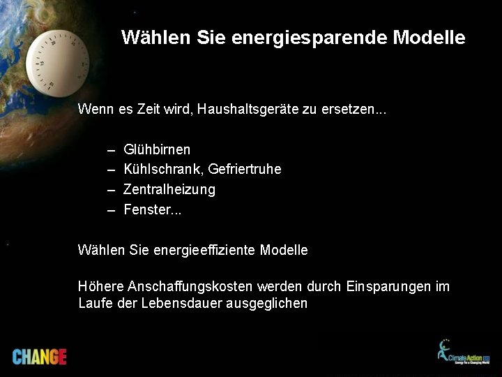 Wählen Sie energiesparende Modelle Wenn es Zeit wird, Haushaltsgeräte zu ersetzen. . . –