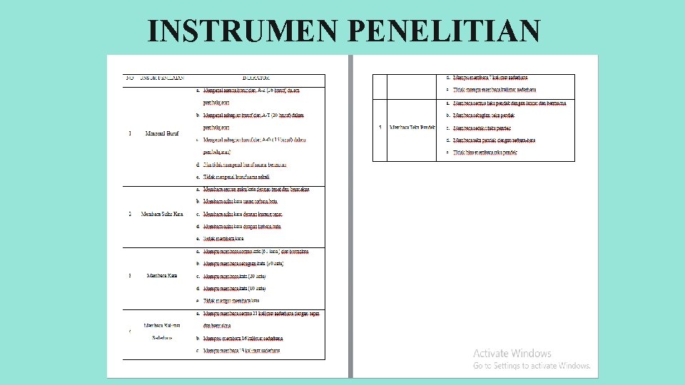 INSTRUMEN PENELITIAN 