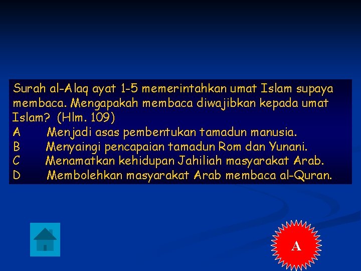 Surah al-Alaq ayat 1 -5 memerintahkan umat Islam supaya membaca. Mengapakah membaca diwajibkan kepada