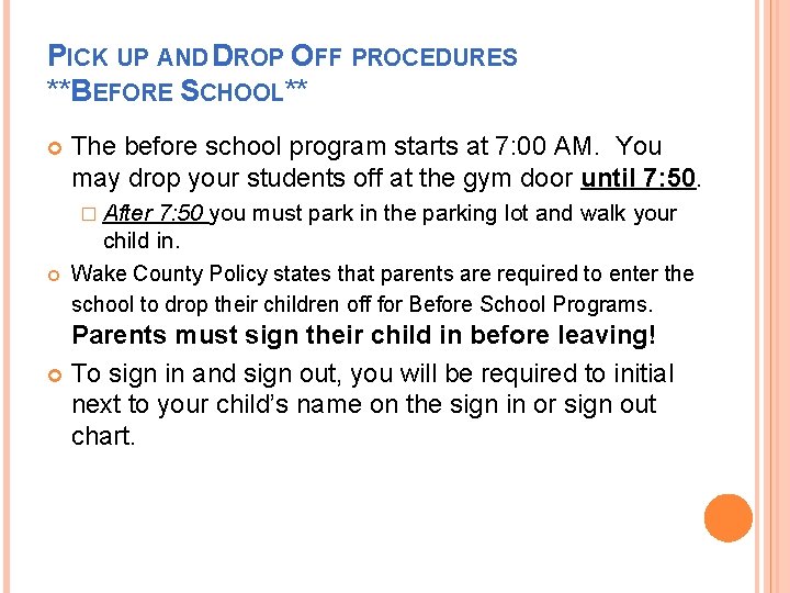 SYCAMORE CREEK ELEMENTARY BEFORE AND AFTER SCHOOL PROGRAM