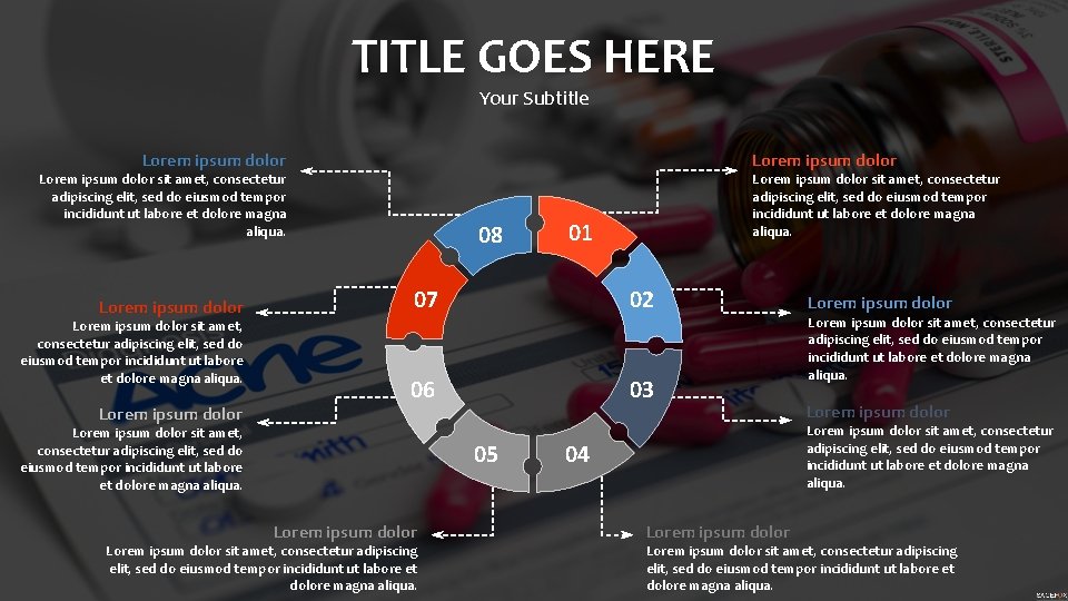 TITLE GOES HERE Your Subtitle Lorem ipsum dolor sit amet, consectetur adipiscing elit, sed