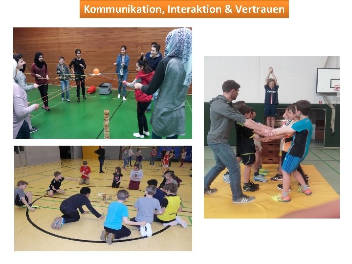 Kommunikation, Interaktion & Vertrauen 