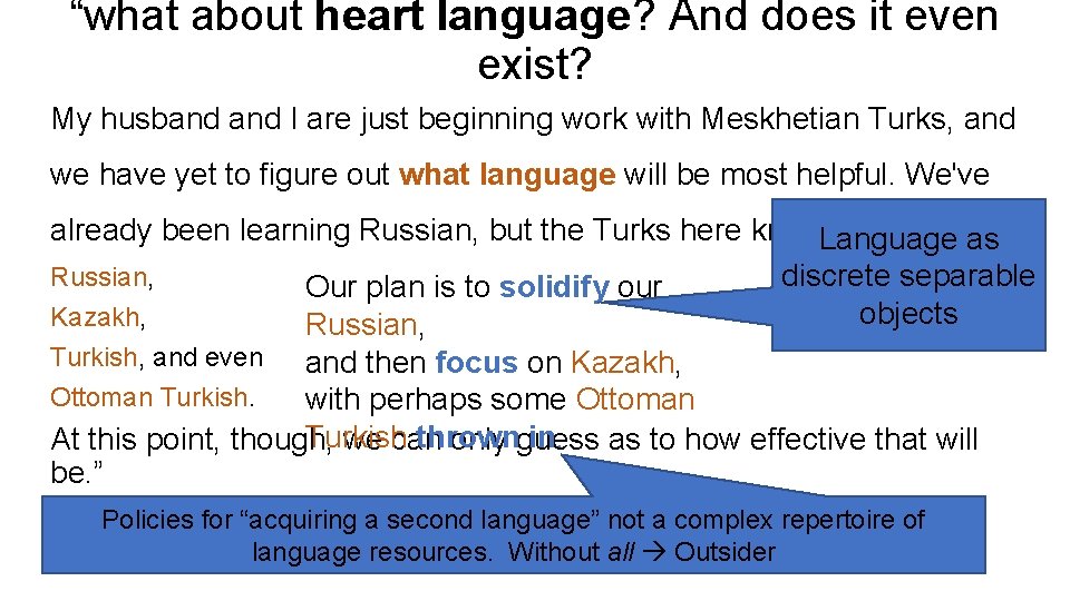 “what about heart language? And does it even exist? My husband I are just