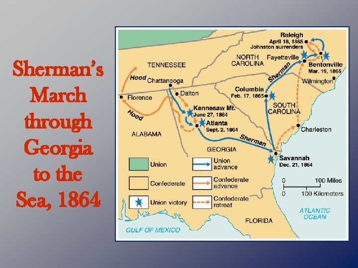 Sherman’s March through Georgia to the Sea, 1864 